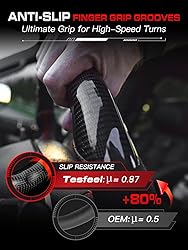TESFEEL Carbon Fiber Steering Wheel for F150