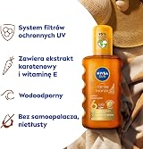Nivea Sun Carotene Sun Oil SPF 6 200ml Golden Tan Vitamin E Jojoba Oil UVA UVB view 6