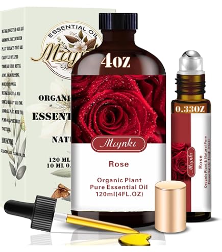 Olio Essenziale Biologico Palmarosa Mystic Moments – 30 Ml, 100% Puro, Certificato, Dolce Profumo Floreale, Per Cosmetici E Diffusione