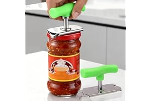 1pcs Stainless Steel Bottle Opener Can Manual Jar Bottle Lid Opener Adjustable Multifunction Home Gadgets Tool,8.2 * 6 * 4.2c