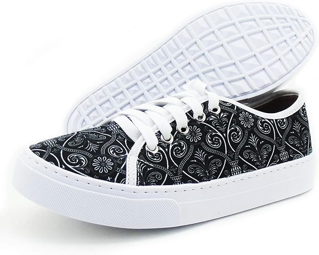 tenis estampa floral