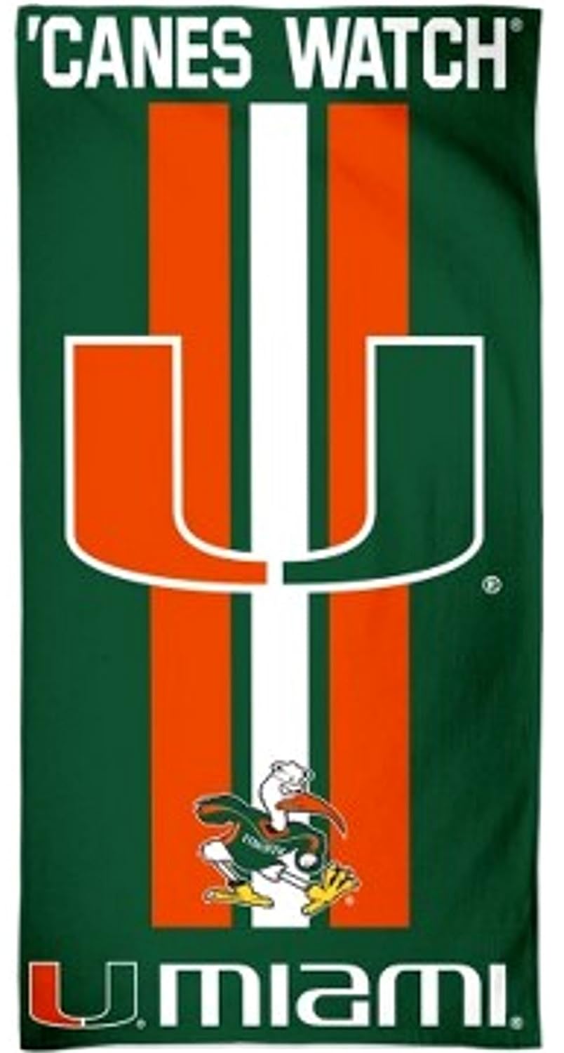 WinCraft NCAA mens Fiber Reactive Beach Towel