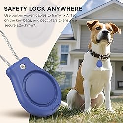 Waterproof AirTag Keychain Holder, Air tag Lock
