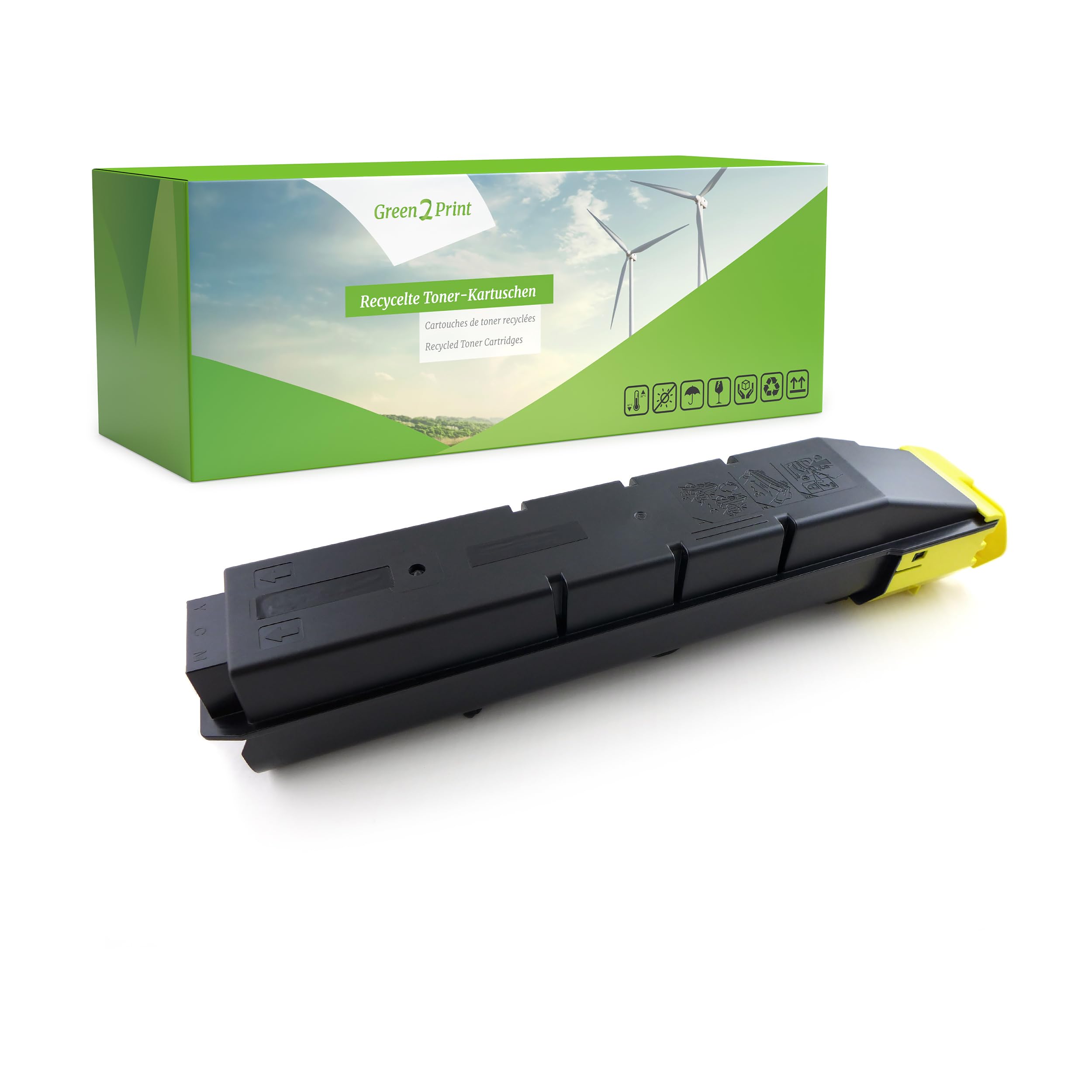 Green2Print Toner yellow 20000 pages replaces Kyocera TK-8505Y, 1T02LCANL0 Toner cartridge for Kyocera TASKalfa 4550CI, 4551CI, 5550CI, 5551CI