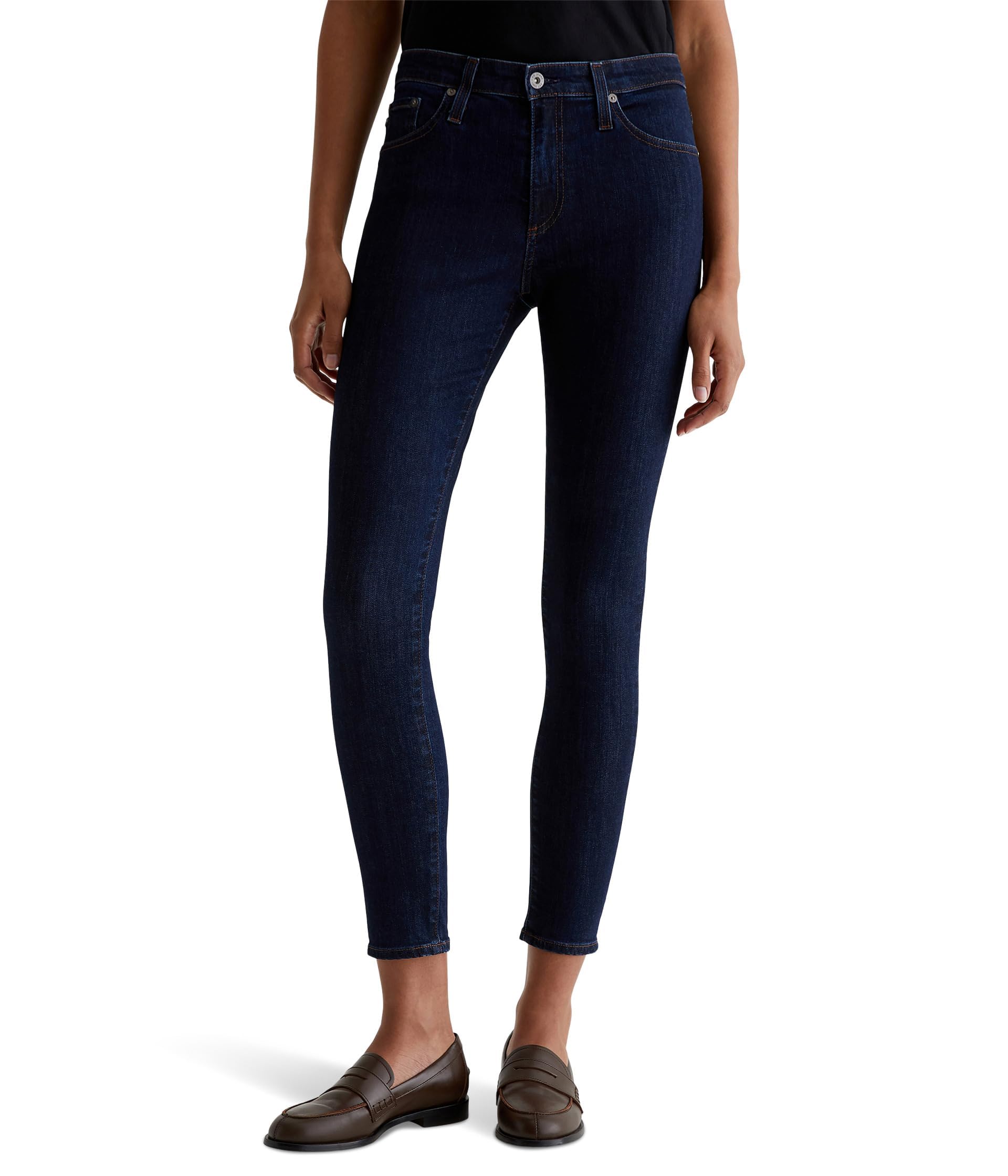 Photo 1 of AG Jeans Women's Farrah Mid Rise Skinny Ankle Jean, Modern Indigo
