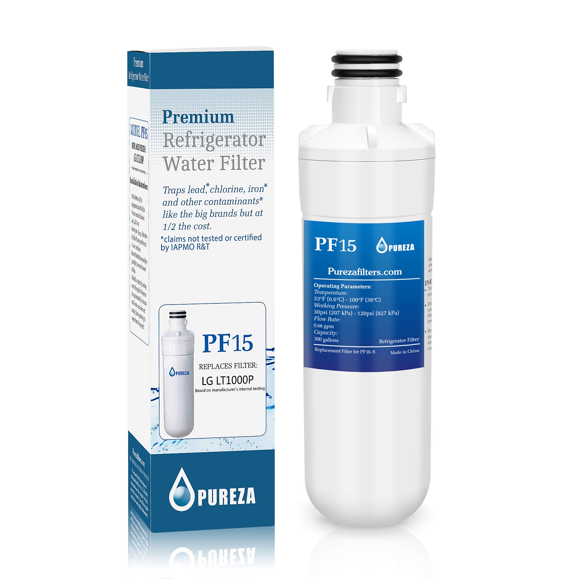 Refrigerator Water Filter Compatible LG LT1000P LT1000PC LT1000PC