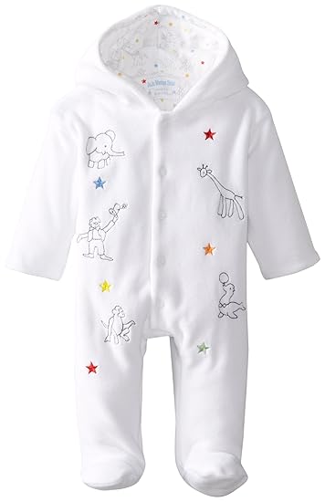 white pramsuit newborn
