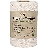 XKDOUS 476ft Butchers Cooking Twine, 100% Cotton Kitchen Twine String, 2mm Cotton for Roasting, Trussing Poultry, Baking & Cr