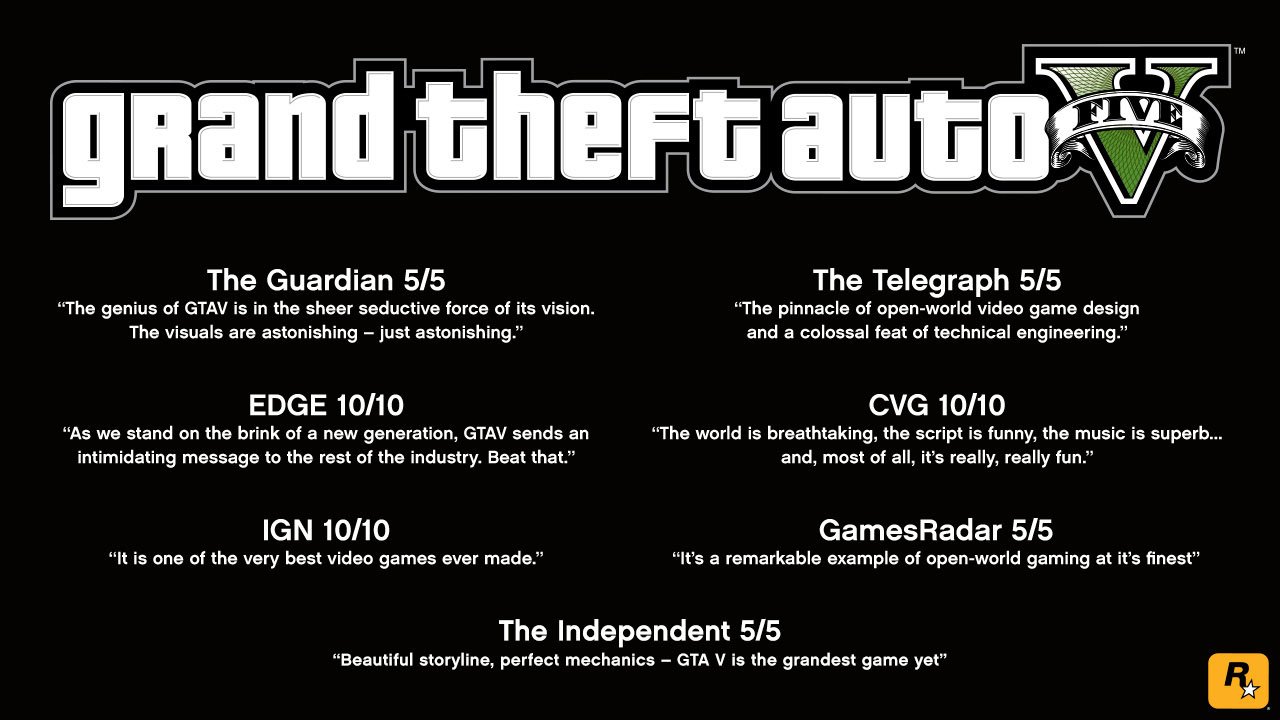 Take 2 GTA V Grand Theft Auto 5 Xbox 360