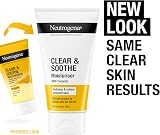Neutrogena Clear & Soothe Turmeric Moisturizer, Oil Free 2.5 oz (Pack of 3) view 3