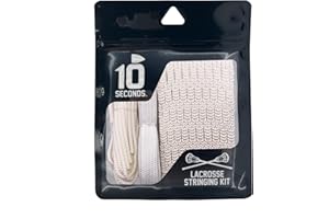 10 Seconds - Proline Lacrosse Stringing Kit Mesh, Weather-Resistant and Precision Stringing. includes: Shooting String, Shooting Lace, Sidewall and Self-Tapping Screws