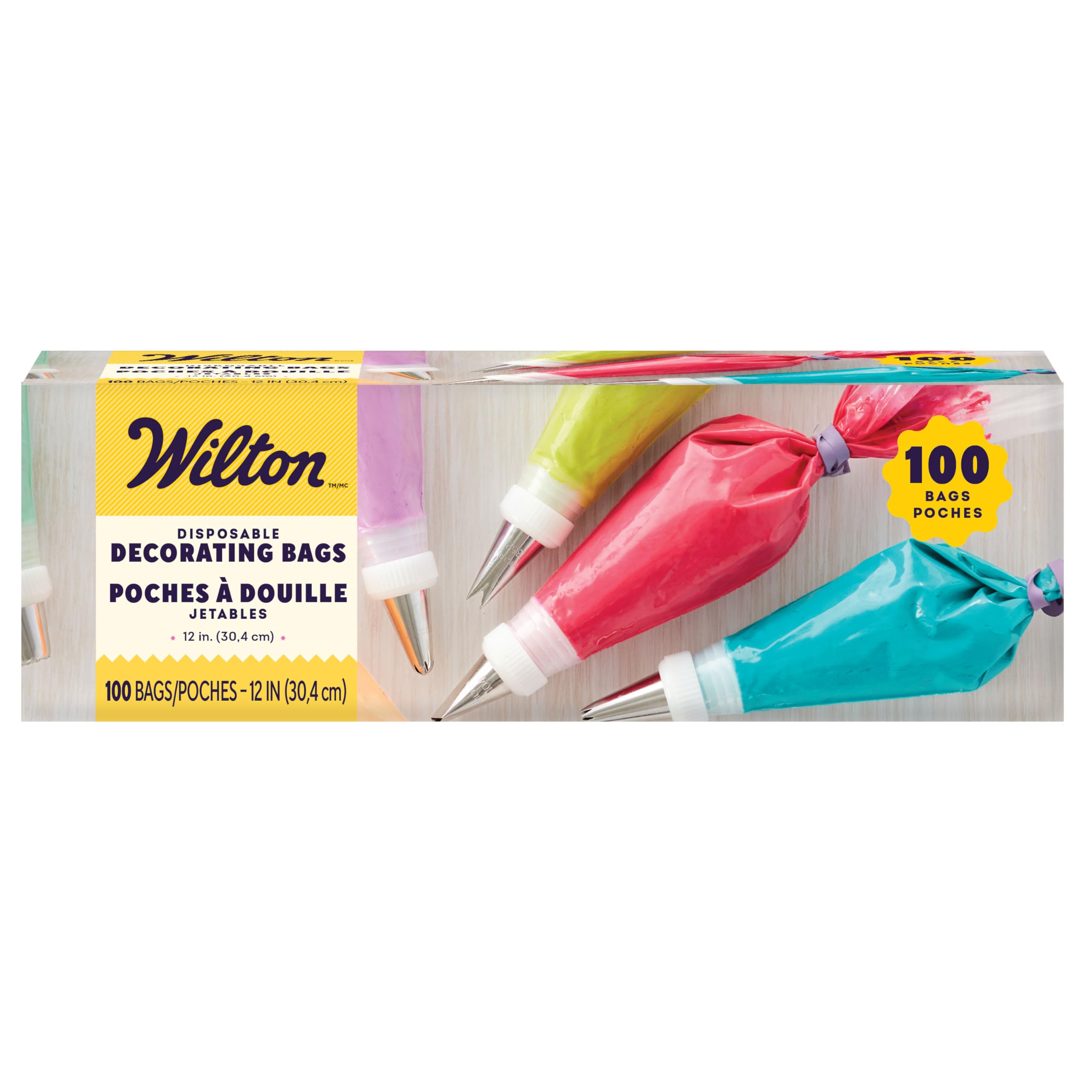 Wilton Display Decorating Bags - 100 Pack