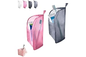 Stand Up Toothbrush Storage Pouch Portable Lightweight Travel Toothbrush Storage Pouch Small Toiletry Bag with Toothbrushes H