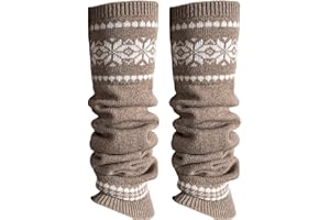 Winter Leg Warmers for Women, Crochet Knitted Boot Socks for Girls Leg Warmers Boot Topper Socks Leg Cuffs Gift for Girls