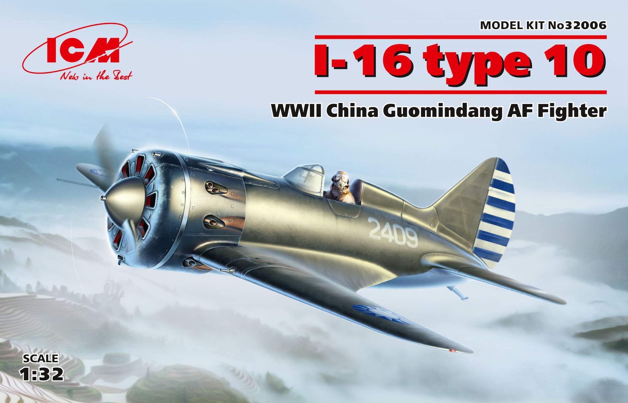 ICM ICM32006 1:32-I-16 Type 10, Guomindang AF Fighter