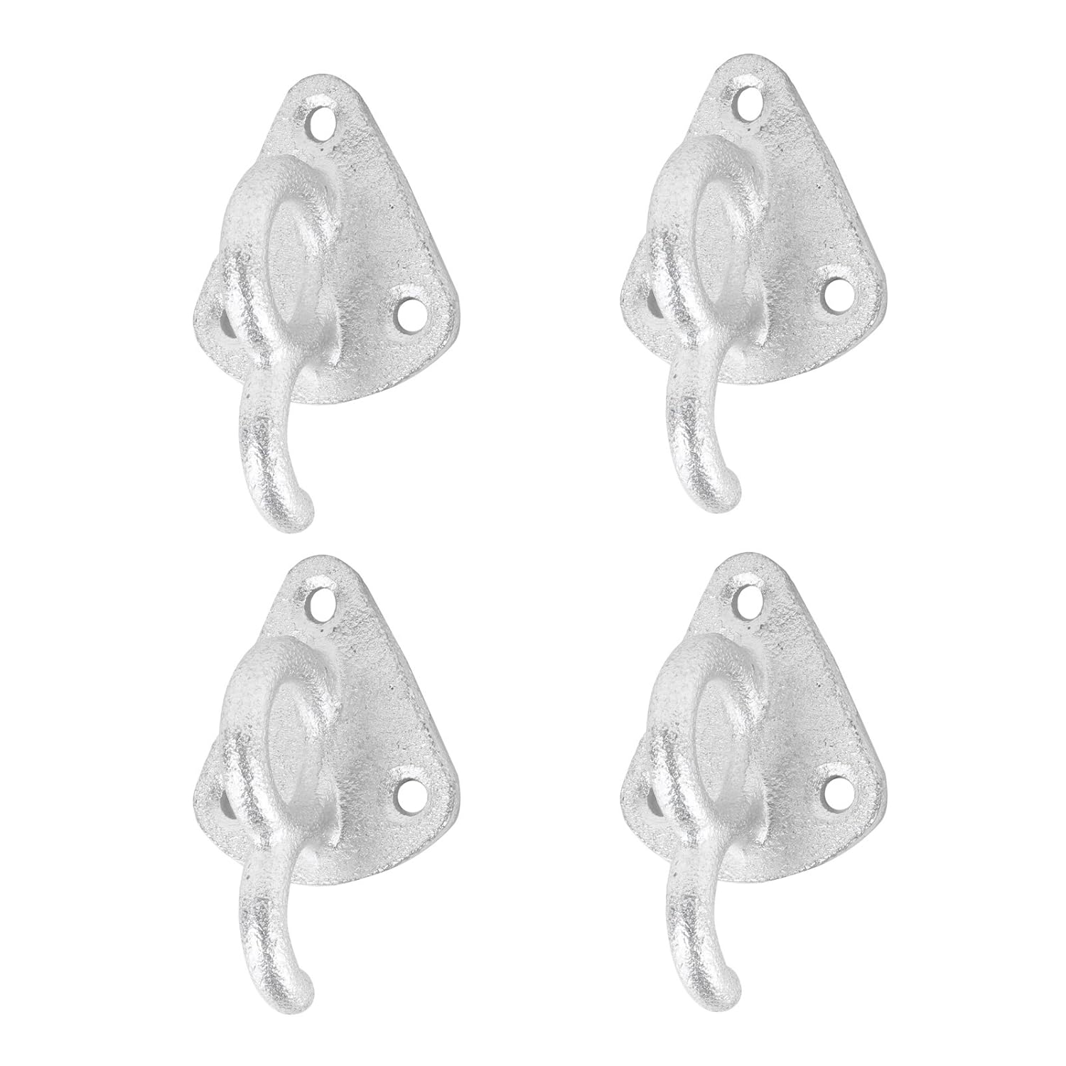 APT Planenhaken Metall mit Öse 70 x 45mm Stahl verzinkt Netz Haken für