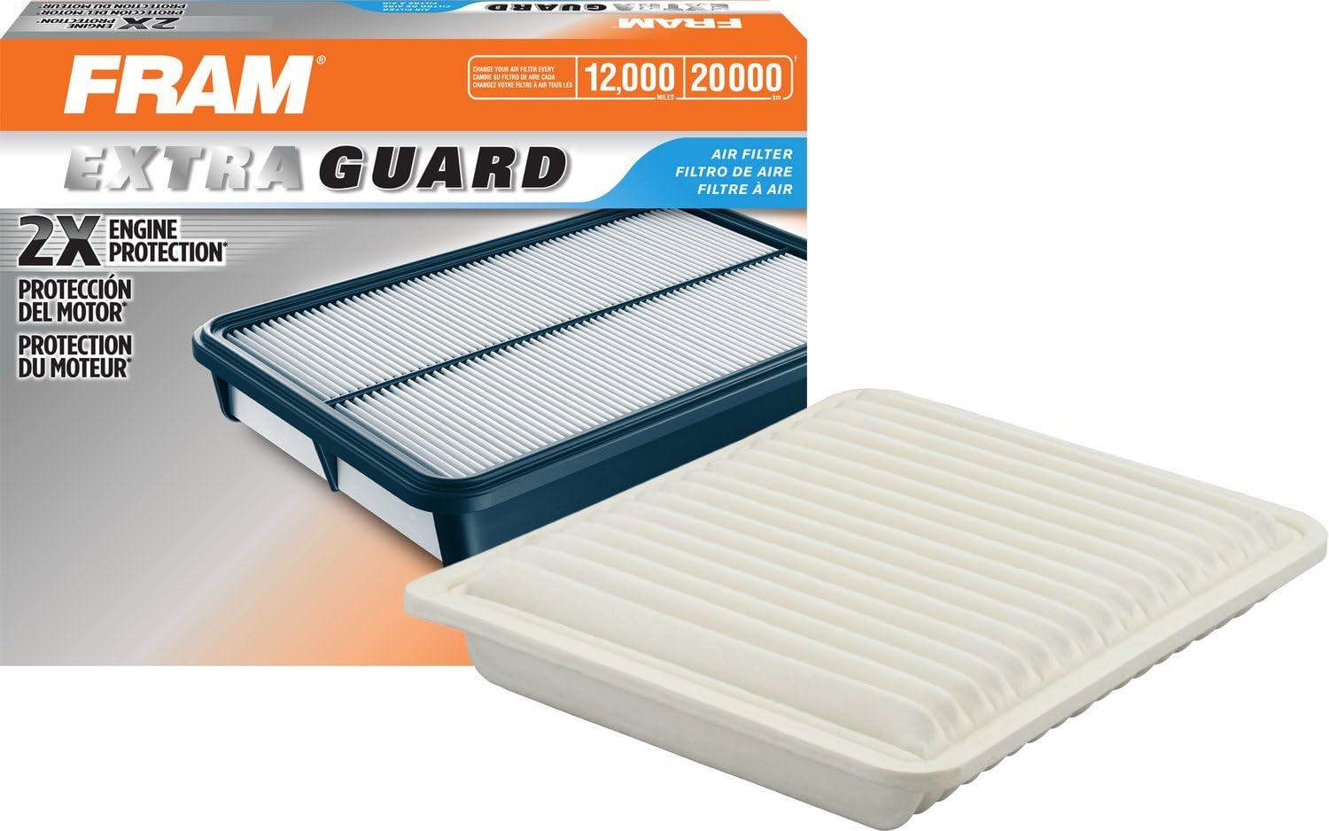 FRAM CA10163 Extra Guard Flexible Rectangular Panel Air Filter