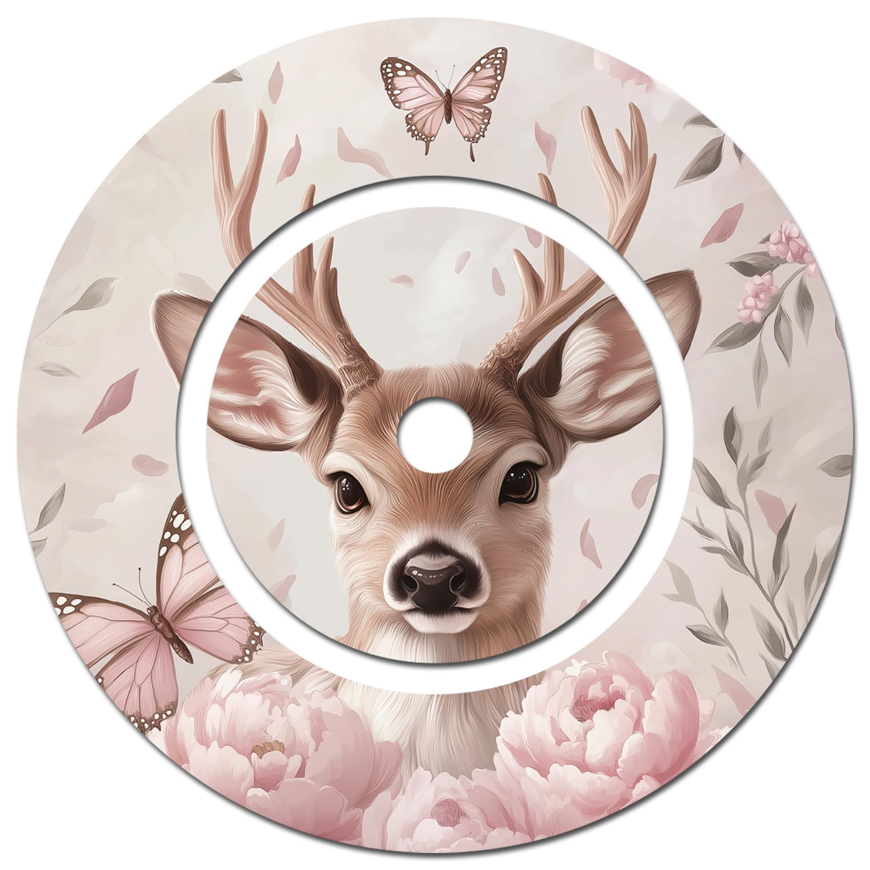 yabaduu Protective Film for Tonie Charging Station Design Sticker Cover Child-friendly Perfect Fit Self-Adhesive Film Accessories for Children Toys Y046 (No. 1 Deer, Charging Station Foil)