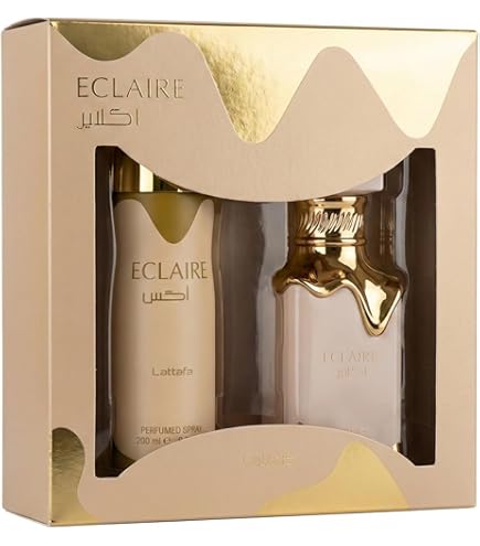 Amazon.com : LATTAFA Eclaire EDP Spray 100ML (3.4 OZ) Long Lasting