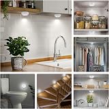 BLS BLS-86 AA Battery Powered Lights Motion Sensor Indoor Under Cabinet Pack of view 7