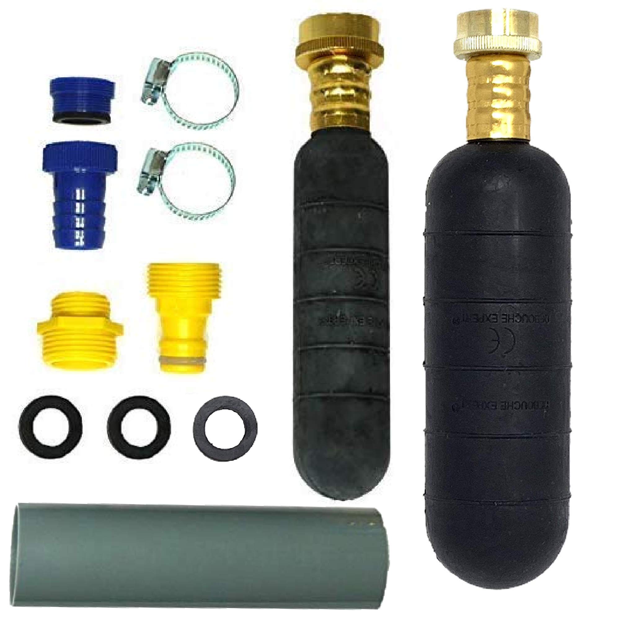 Débouche Expert® - Ecological high Pressure Drain Cleaner unclogger for drains, Sinks, washbasins, bathtubs, Toilets, gutters, drains (32-80 mm)