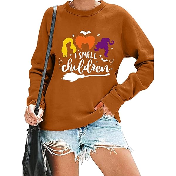 hohololo Halloween pullover dames oversized Halloween sweatshirt pompoen bovendeel, zwart 3, L