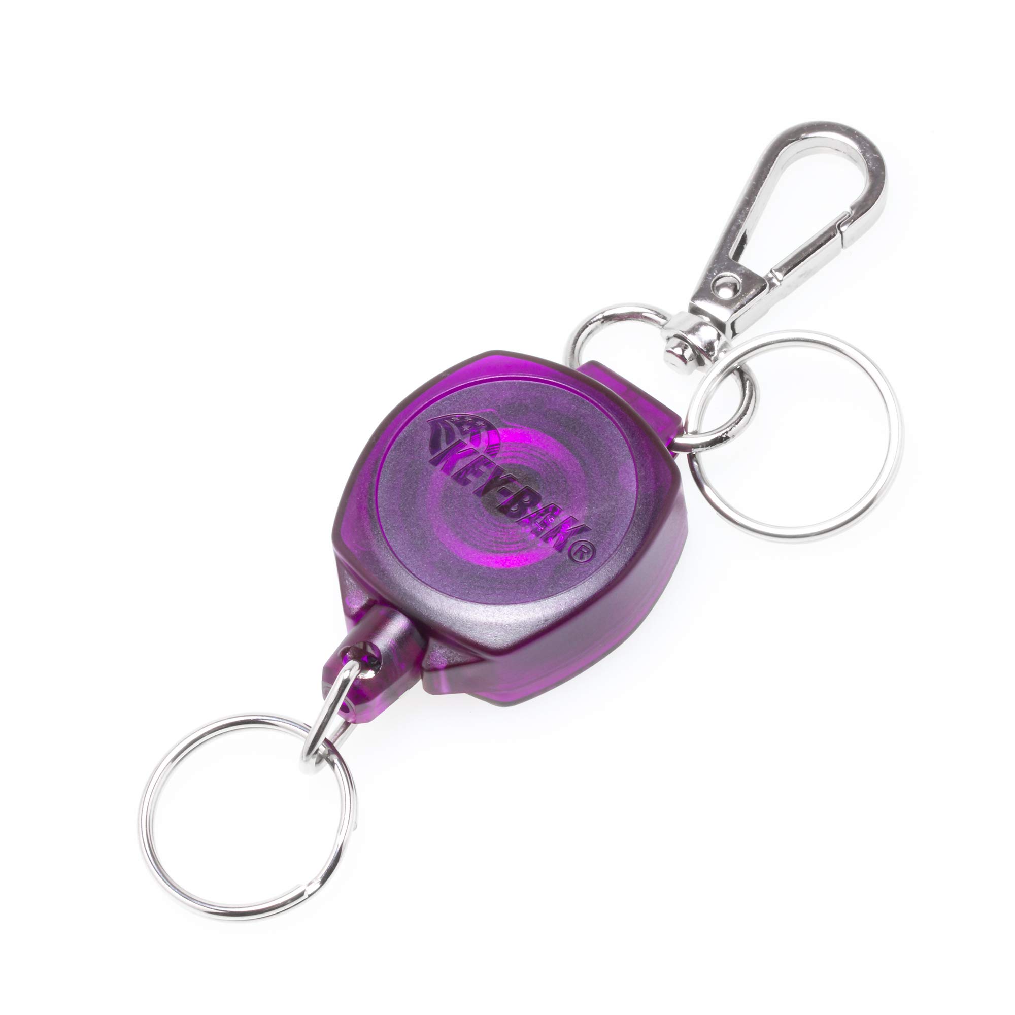 SnapBack Retractable Keychain with 24 Inch Cut