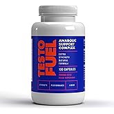 ROAR AMBITION TestoFuel 120 T-Booster Pills - Test Booster for Men - 100% Natural Ingredients - Contributes to Normal Testosterone Levels & Muscle - Vitamin, Fenugreek & Magnesium Booster