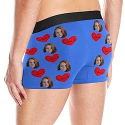 Personalized Boxer, Custom Funny Face Underwear