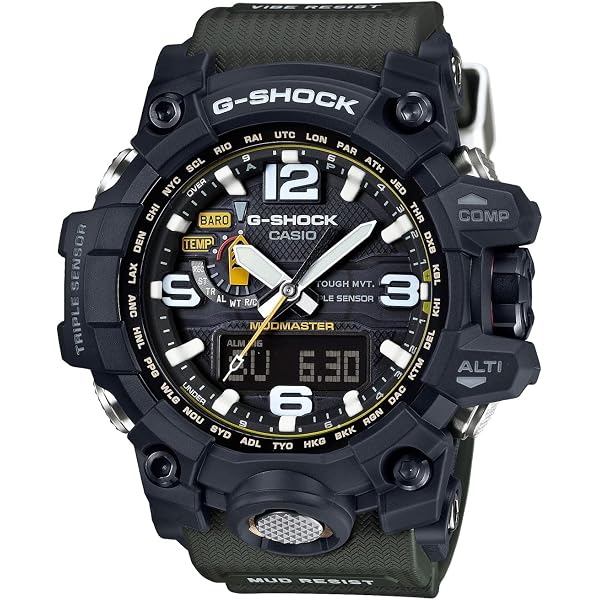 Casio G-Shock GGB100-1A3 – Orologio Sportivo Con Sensori – Resistente Agli Urti – Bluetooth – Colore Nero E Verde