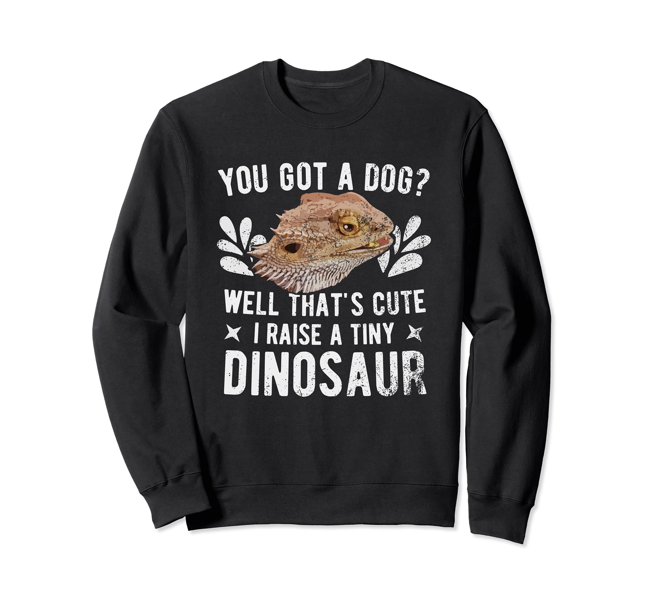 Tiny dinosaur - Lizard Reptile - Bearded Dragon Sweatshirt