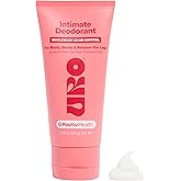 O Positiv URO Intimate Whole Body Deodorant Cream – Dermatologist Tested, Hypoallergenic, Non-irritating, Aluminum Free, Unscented, Dries Clear – Odor & Moisture Control, Anti-Chafing – 3 Oz Tube