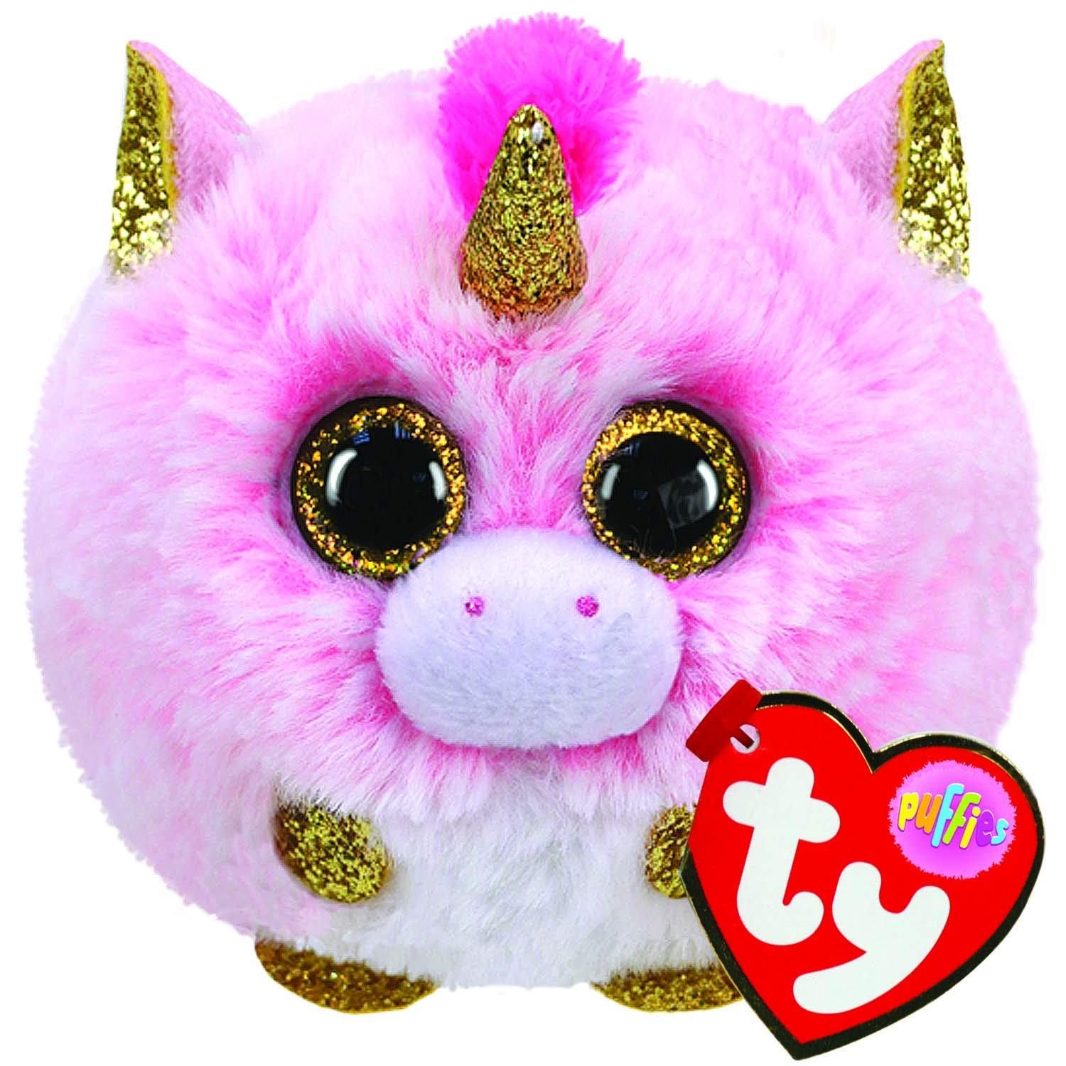TY Puffies - Fantasia the Unicorn Plush Toy