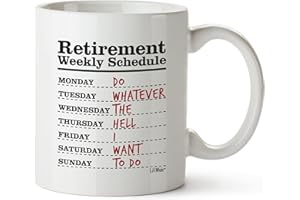 LILIWAIR Funny Retirement Gifts for Women Men Dad Mom. 2024 Retirement Coffee Mug Gift. Retired Mugs for Friends Coworkers Office & Family. Unique Novelty Ideas for Her Nurses Navy Air Force Military Gag