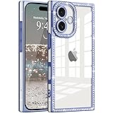 ROSEHUI Clear Glitter Phone Case for iPhone