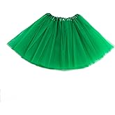 Women Tutu Skirt 5 Layers Tulle Girl Teens Fluffy Tutu Ballet Skirt Short Tulle Skirt Tutu for Women Adults Rave Costume