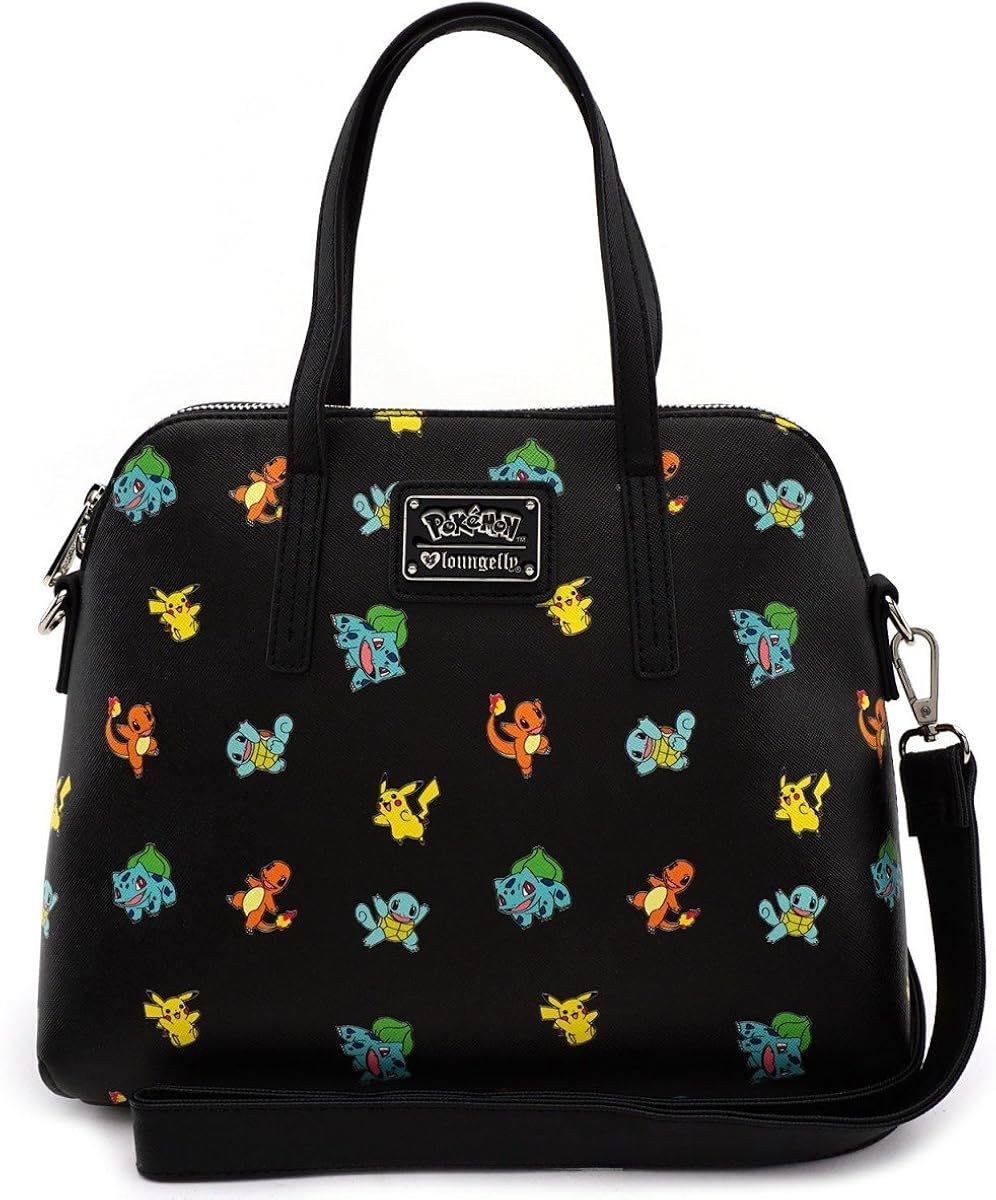 Loungefly Pokemon Starter All Over Print Bag Purse Amazon.co.uk Shoes