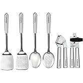 Cuisinart 6-Piece Stainless Steel Kitchen Utensils Set, Fusion Pro Collection (CTG-14-6PTC)