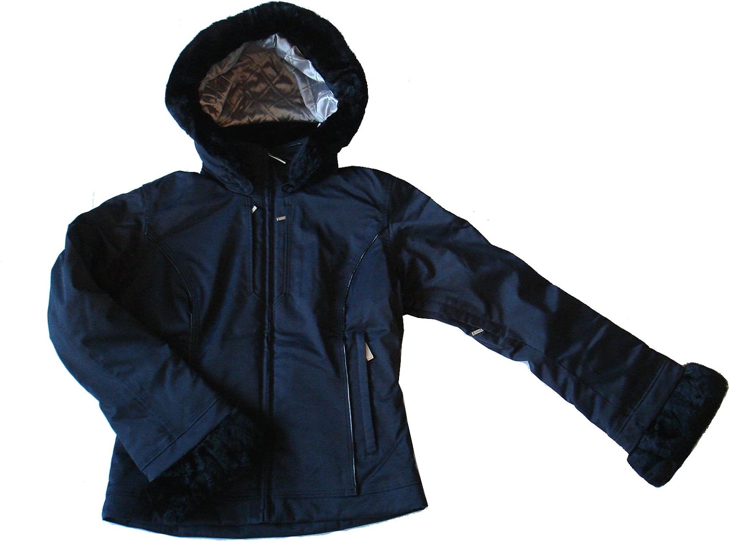 black womens spyder jacket