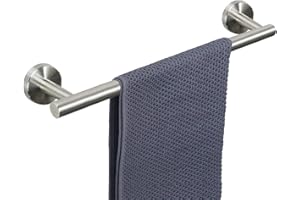 NearMoon Bathroom Towel Bar, Bath Accessories Thicken Stainless Steel Shower Towel Rack for Bathroom, Towel Holder Wall Mount