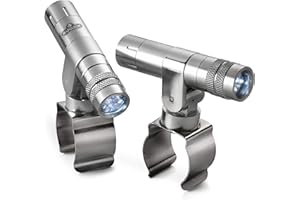 Napoleon LED BBQ Light Accessory 70021 2-Pack, Magnetic BBQ Grill Lights, Waterproof, Lightweight Lighting Attaches to Grilling Tools or BBQ Handle