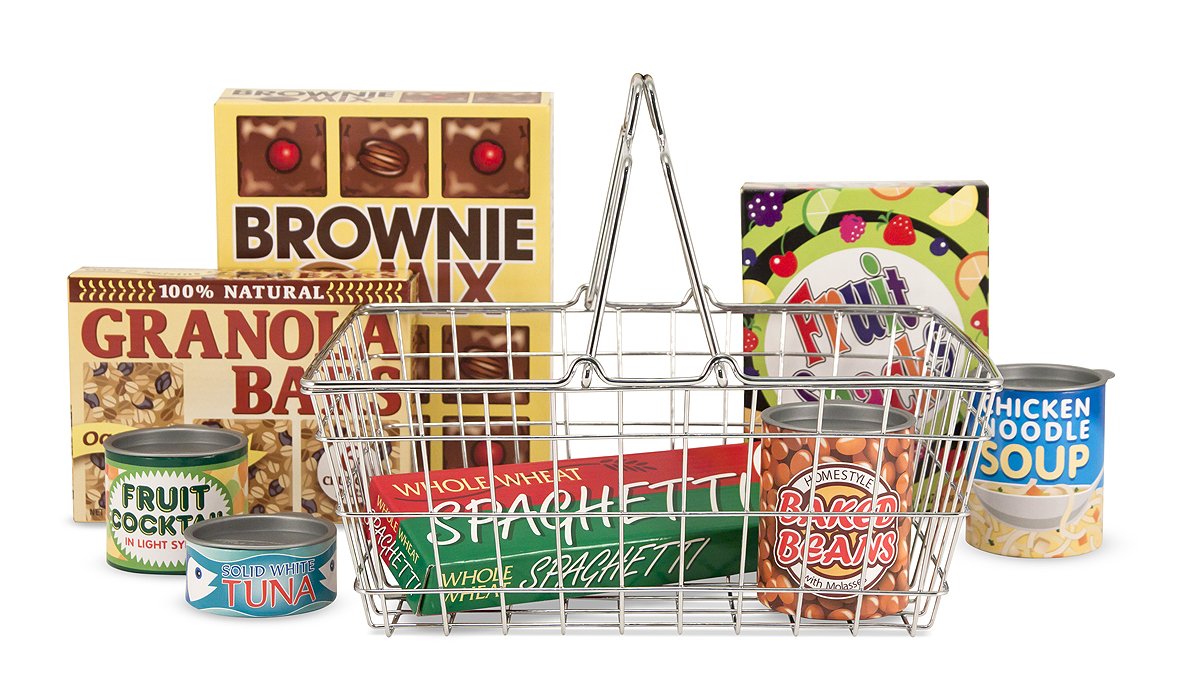 melissa doug grocery basket