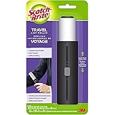 Scotch-Brite Mini Travel Lint Roller with Cover, 30 Sheets, Retractable, Refillable Lint Brush