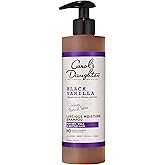 Carol's Daughter Black Vanilla Moisture Sulfate Free Shampoo for Curly, Wavy or Natural Hair, Moisturizing Hair Care for Dry, Damaged Hair, 12 Fl Oz