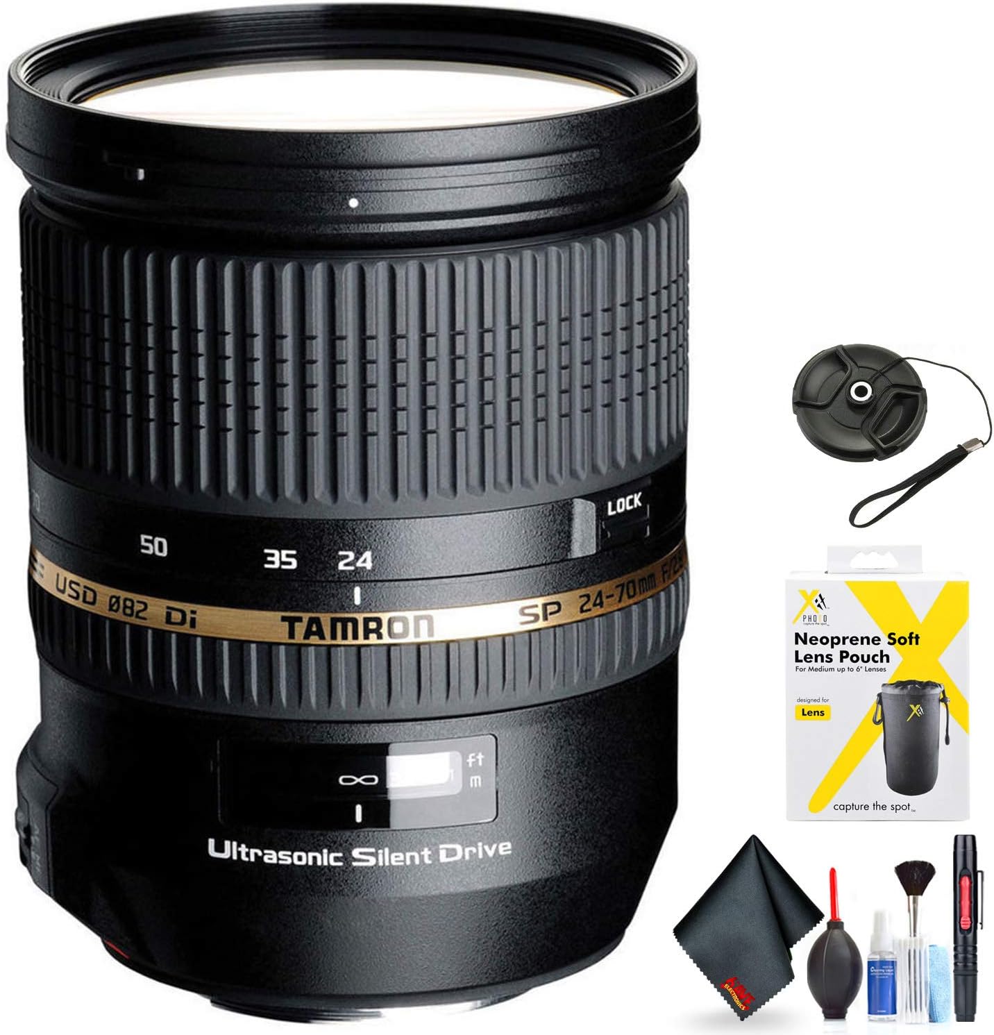 Amazon Com Tamron Sp 24 70mm F 2 8 Di Usd Lens For Sony Cameras For Sony A Mount Accessories Camera Photo
