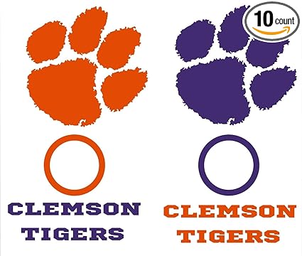Gstar Clemson Tigers Cornhole Decals 6 Cornhole Decals 4 Free Window Decals