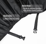 BEEWAY Bike Cover Waterproof 210T Nylon PU Coating Fits Up to 29 inches view 6