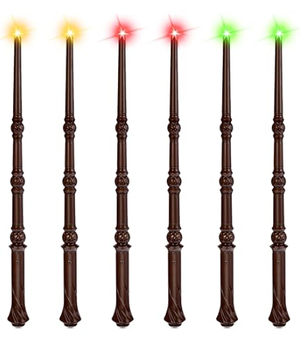 Rubies Varita Oficial De Harry Potter Con Efecto Madera – Accesorio De 36 Cm Para Disfraces De Magos – Ideal Para Halloween, Navidad Y Cumpleaños – Licencia Oficial Warner Bros