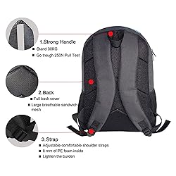 Glomenade German Shepherd Print School Bag Backpack
