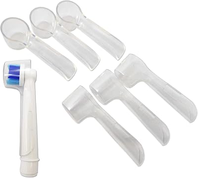 Dental Aesthetics 6 Electric Toothbrush Covers for Oral B Round Heads